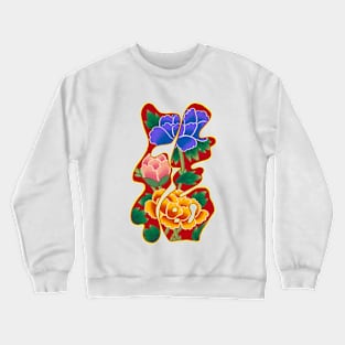 Minhwa: Fortune E Type (Korean traditional/folk art) Crewneck Sweatshirt